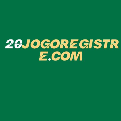 Logo da 20JOGOREGISTRE